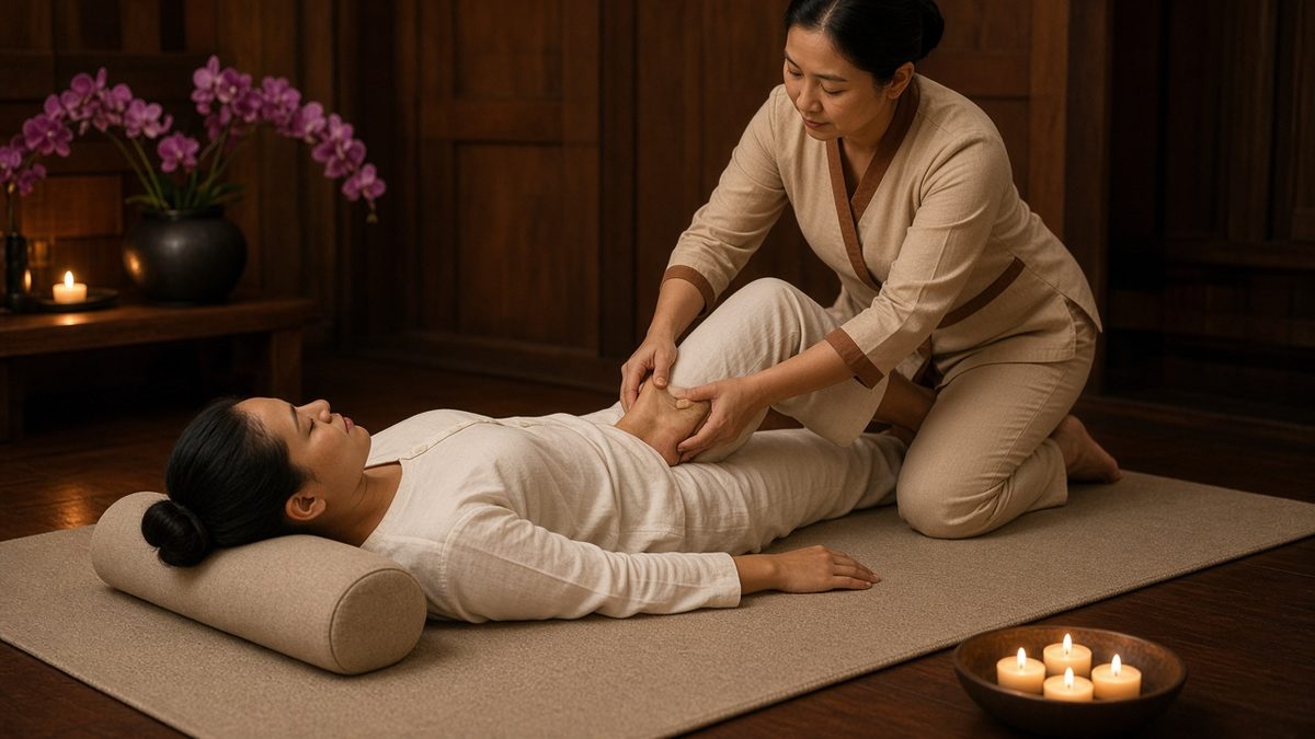 Thai massage at Senali Spa in Business Bay